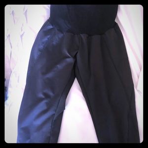 Motherhood black workout pants